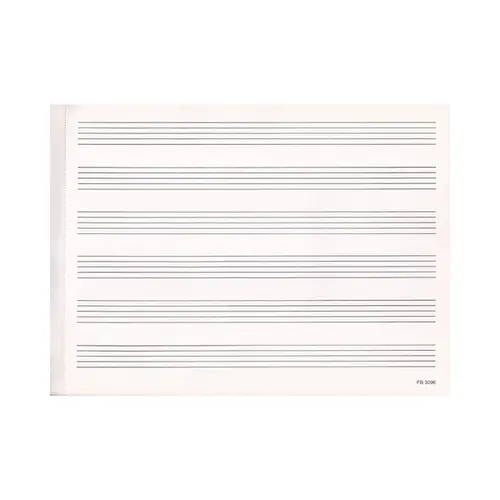 Caderno de Música - Iniciação - Horizontal