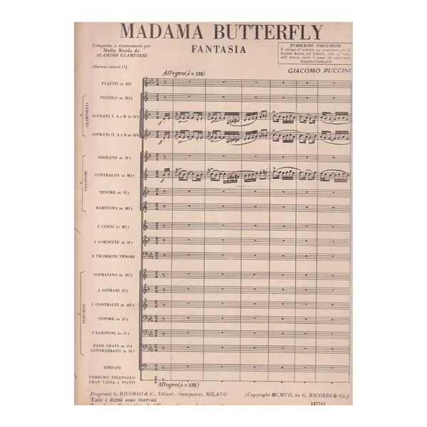 Madama Butterfly - Fantasia ( regente )
