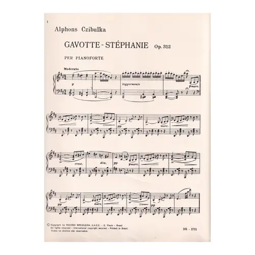 Gavotte Stephanie - Op.312