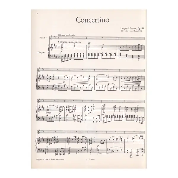 Concertino D Dur - Op.54