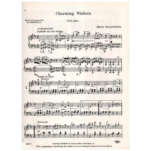 Tres Jolie - Charming Waltzes