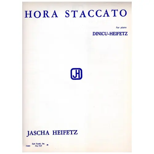 Hora Staccato for piano