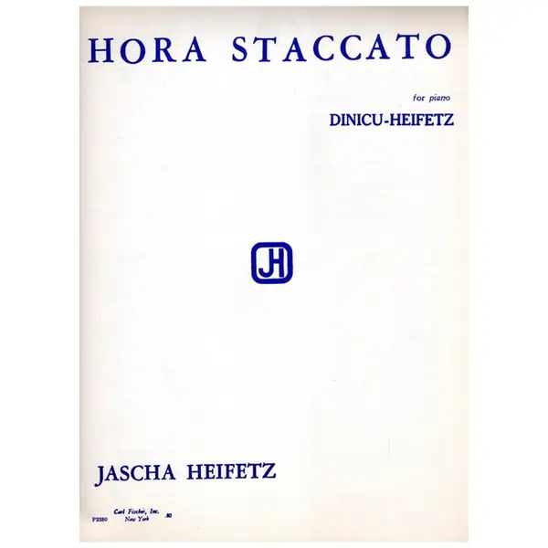 Hora Staccato for piano