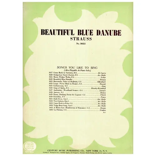 Beautiful Blue Danube