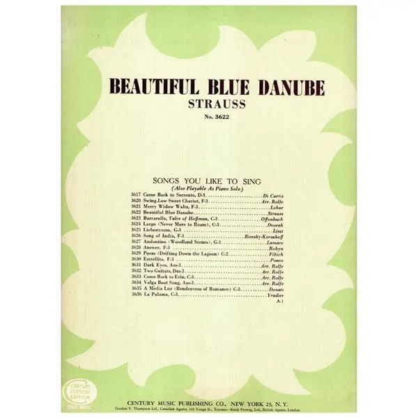 Beautiful Blue Danube