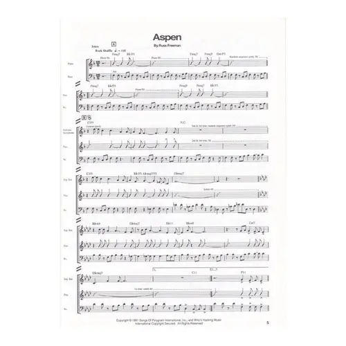 Transcribed Scores Rippingtons