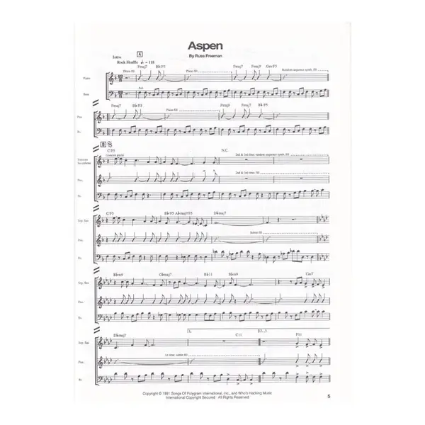 Transcribed Scores Rippingtons