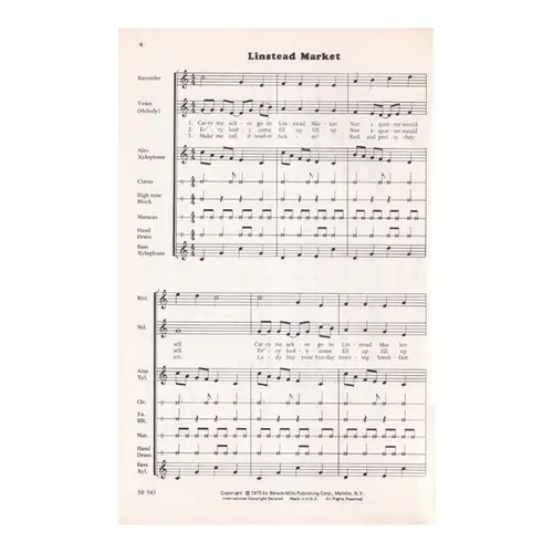 Comprehensive Recorder method - Teacher's Manual Book Four