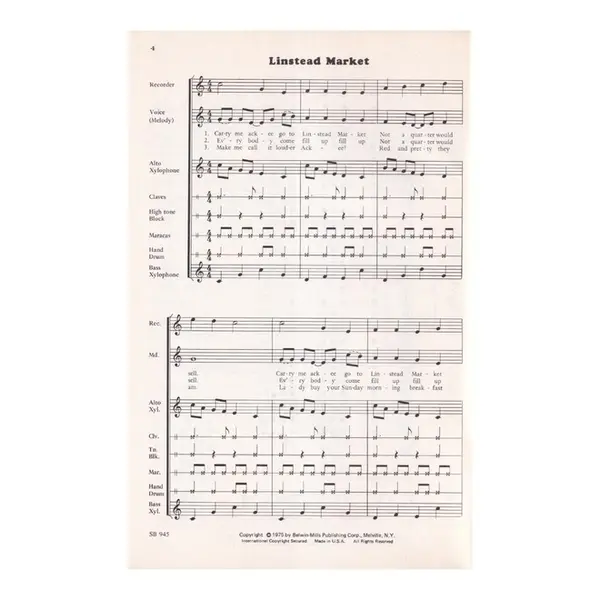 Comprehensive Recorder method - Teacher's Manual Book Four
