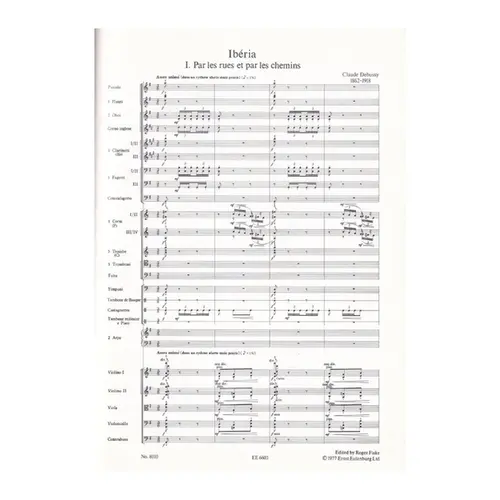 Images For Orchestra N.2 - Iberia (Pm)