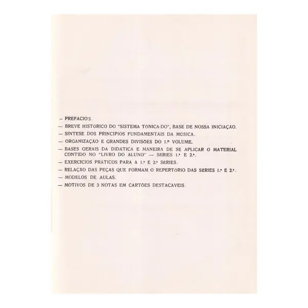 Nova Iniciação Pianístido-Musical - Vol.1