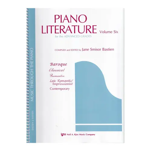 Piano Literature - Vol.6 - Advanced Grades