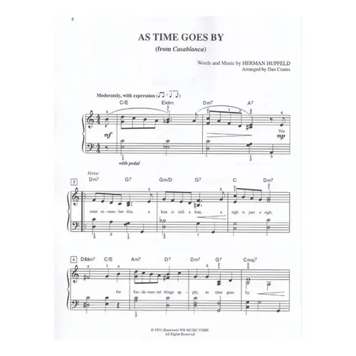 Top-Requested Movie & TV Sheet Music