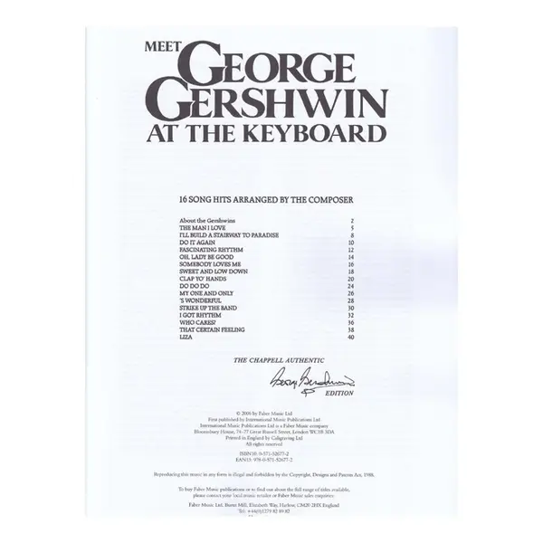 Meet George Gershwin at the Keyboard