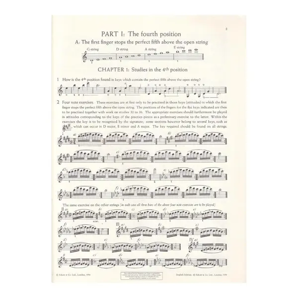 The Doflein Method - Vol.5 - The Higher Positions - Exemplar Antigo