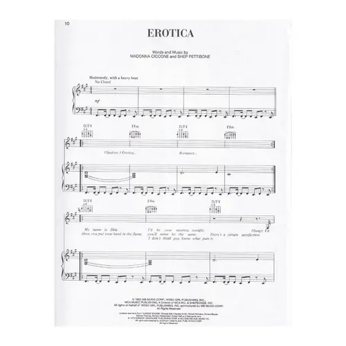 Madonna - Erotica