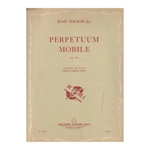 Perpetuum Mobile - Op.257  (Edição Antiga)