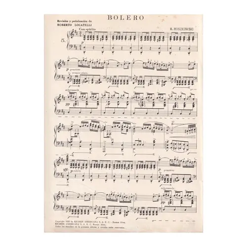 Bolero - Op.12 N.5