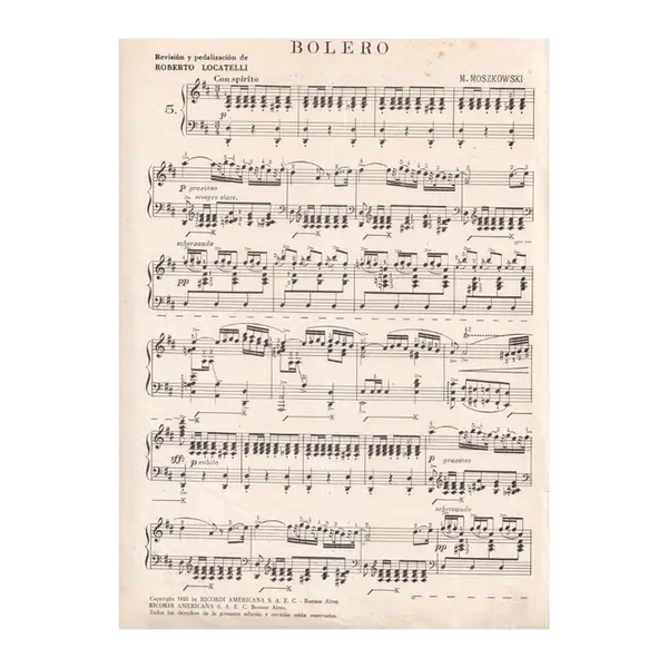 Bolero - Op.12 N.5