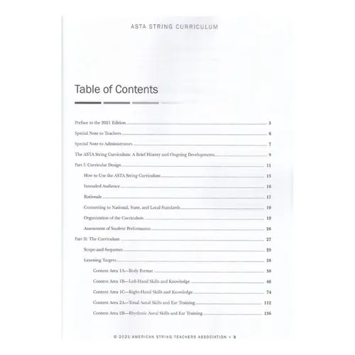ASTA String Curriculum 2021 Edition