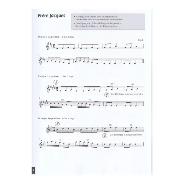 Nifty Shifts for Violin