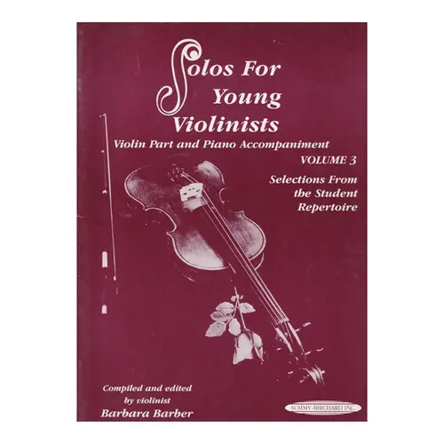 Solos for Young Violinists - Vol .3