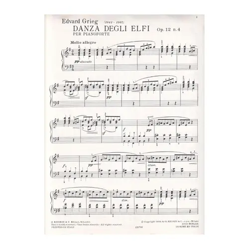 Danza Dos Elfos Op.12 N.2