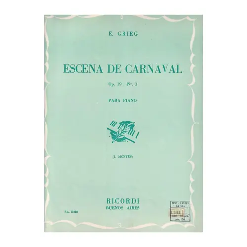 Escena De Carnaval - Op.19 N.3