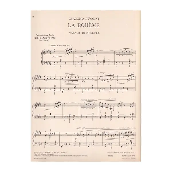 La Boheme - (Valzer Di Musetta)