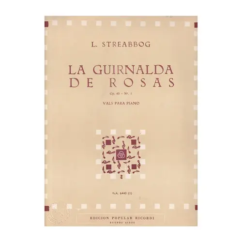 A Grinalda De Rosas  - Op.65 N.1  (Edição Antiga)