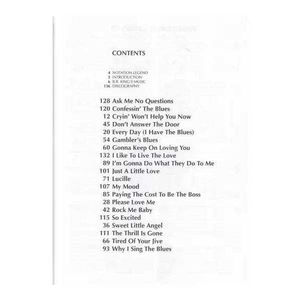 B.B KING Recorded Guitar Versions