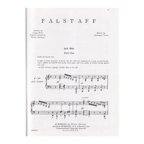 Falstaff (Capa Dura)