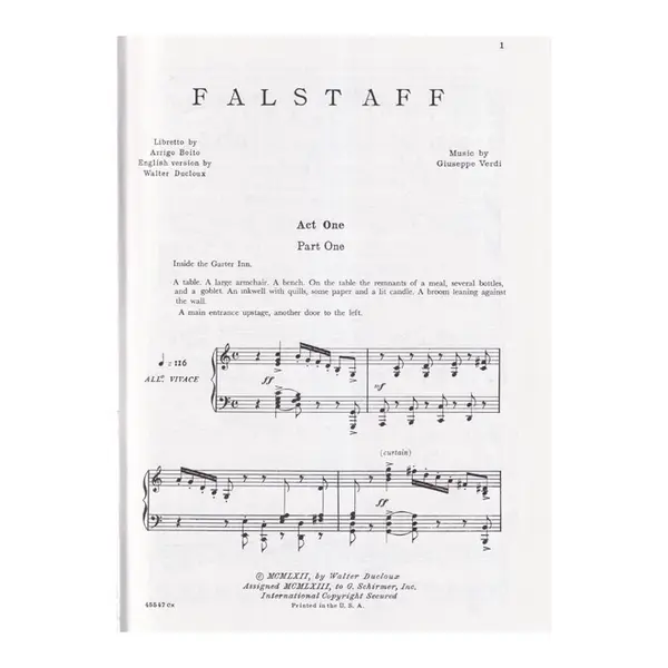Falstaff (Capa Dura)