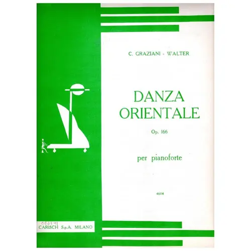 Danza Orientale per pianoforte - Op.166