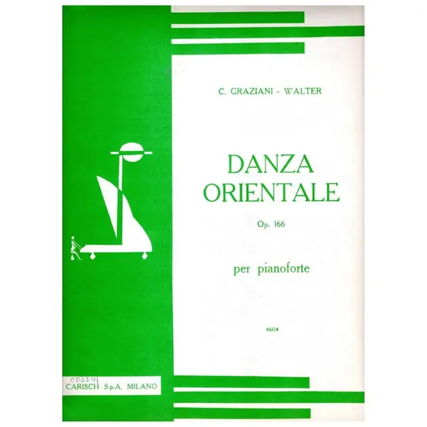 Danza Orientale per pianoforte - Op.166