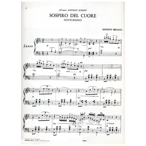 Sospiro Del Cuore - Notturnino