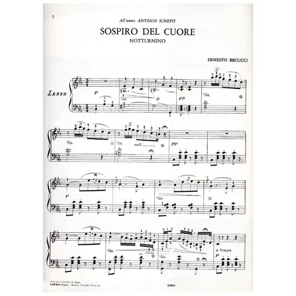 Sospiro Del Cuore - Notturnino