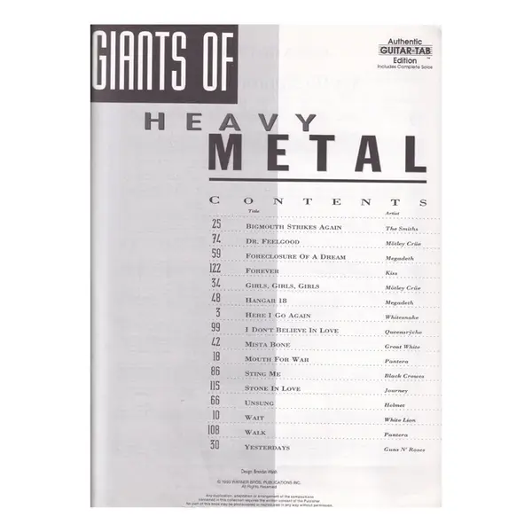 Giants Of.... Heavy Metal