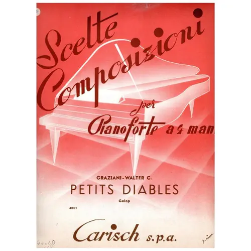 Scelte Composizioni per piano a 4 mani - op. 165 Galop Brillante
