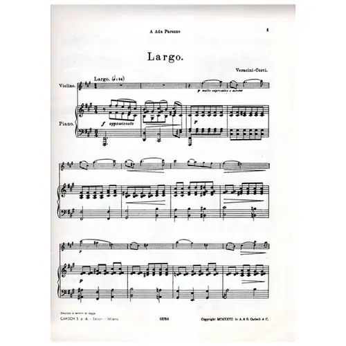 Largo - violoncelo