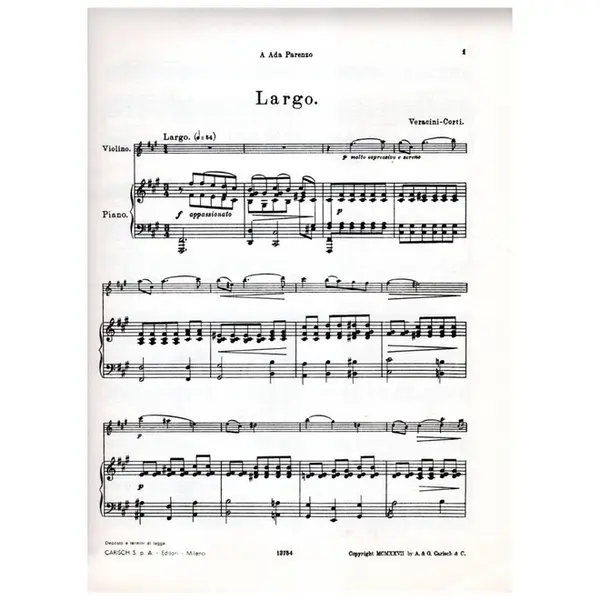 Largo - violoncelo