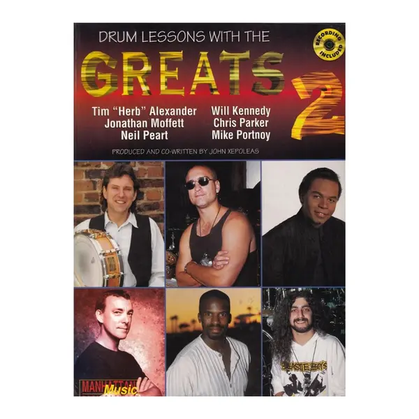 Drum Lessons With The Greats Vol.2