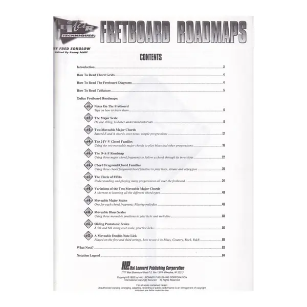 Fretboard Roadmaps The Essential Guitar Patterns That All the Pros Know and Use