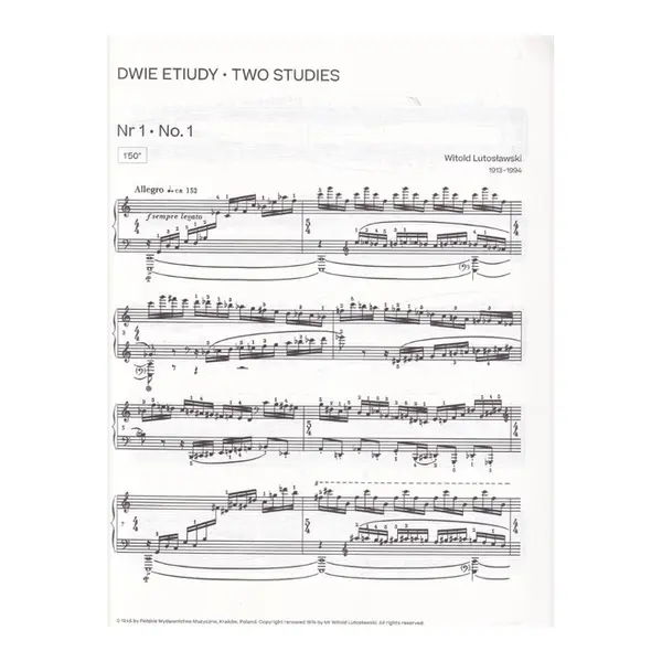 The Most Beautiful Lutoslawski for Piano