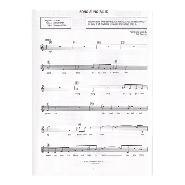 Keyboard Dynamics Supplementary Book 2