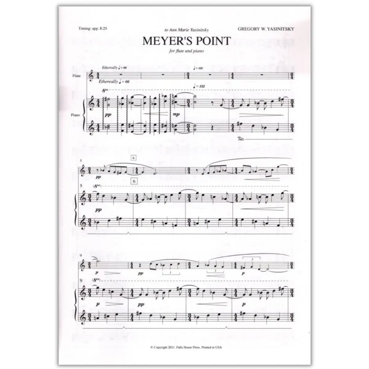 Meyer´S Point For Flute And Piano