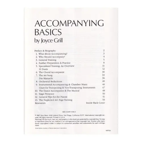 Accompanying Basics