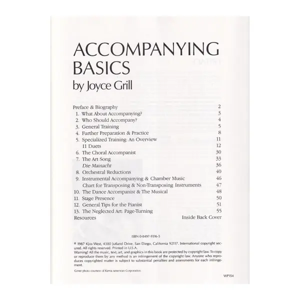 Accompanying Basics