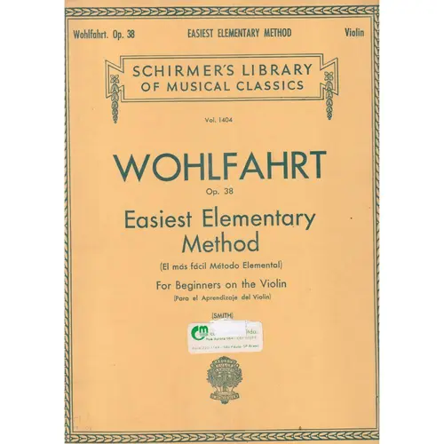 Easiest Elementary Method for Beginners, Op. 38
