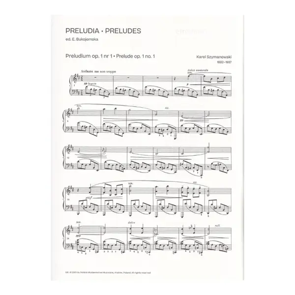 The Most Beautiful Szymanowski for Piano